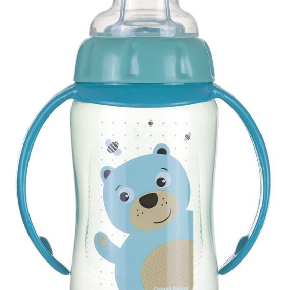 CANPOL BABIES Hrnček s mäkkým náustkom Zvieratko 320ml (6m+)