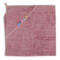 CEBA Osuška s kapucňou EcoVero Line 100×100 Rose Tan Ceba