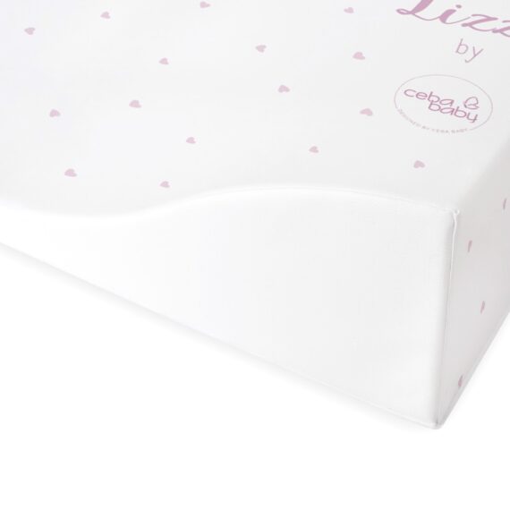 CEBA Podložka prebaľovacia 2-hranná mäkká (48×70) Cosy Fluffy Puffy Lea