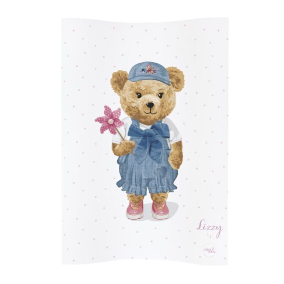 CEBA Podložka prebaľovacia 2-hranná mäkká (48×70) Cosy Fluffy Puffy Lizzy