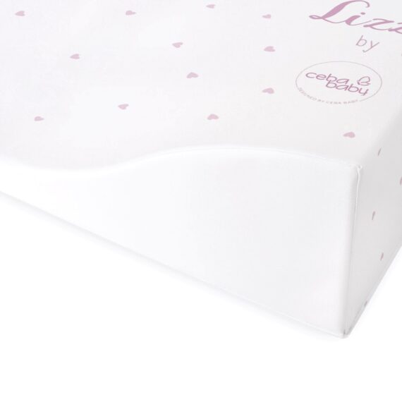 CEBA Podložka prebaľovacia 2-hranná mäkká (48×70) Cosy Fluffy Puffy Lizzy