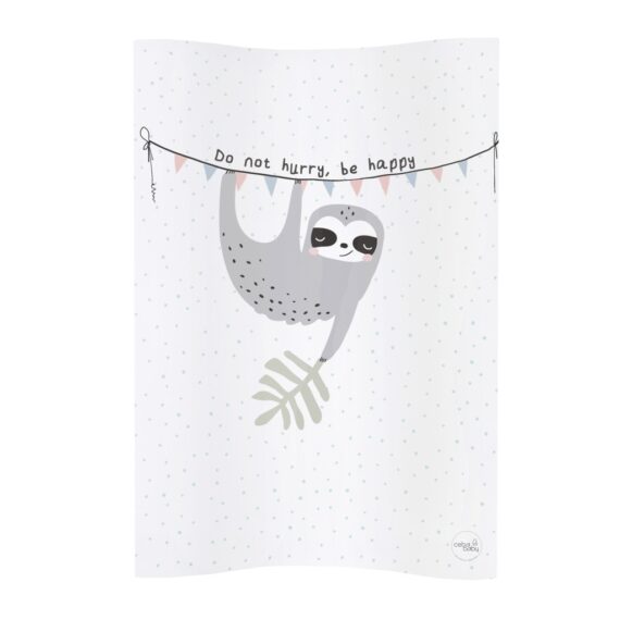 CEBA Podložka prebaľovacia 2-hranná mäkká COSY (50×70) Candy Andy Lazy