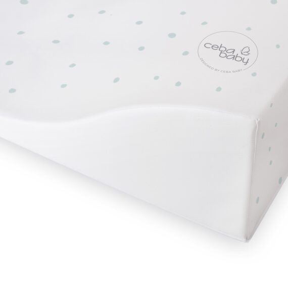 CEBA Podložka prebaľovacia 2-hranná mäkká COSY (50×70) Candy Andy Lazy