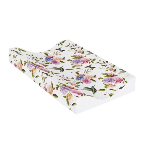 CEBA Podložka prebaľovacia 2-hranná mäkká COSY (50×70) Flora&Fauna Flores