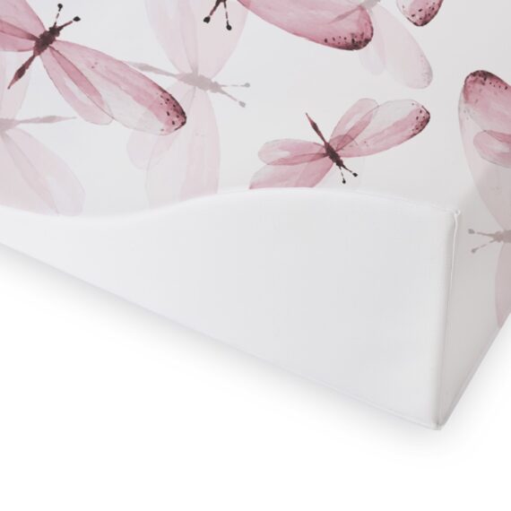CEBA Podložka prebaľovacia 2-hranná mäkká COSY (50×70) Flora&Fauna Libelula