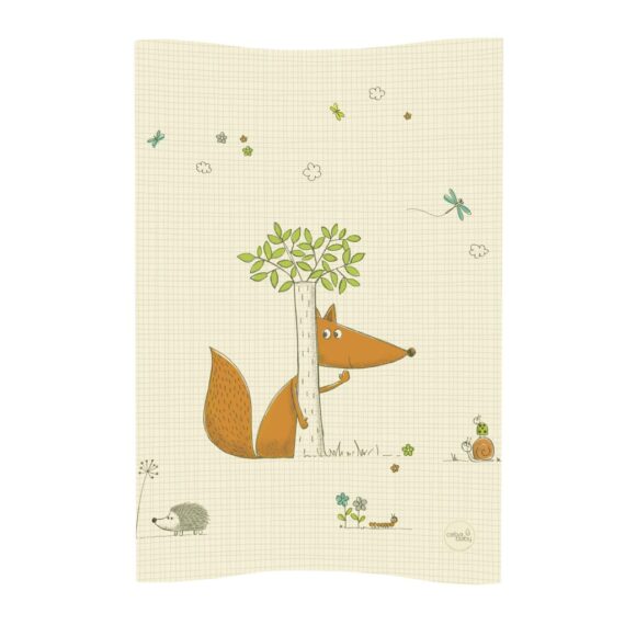 CEBA Podložka prebaľovacia 2-hranná mäkká COSY (50×70) Liška écru