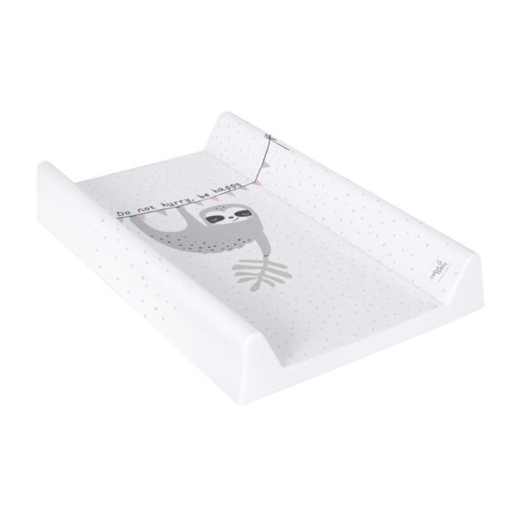 CEBA Podložka prebaľovacia 2-hranná s pevnou doskou (50×70) Comfort Candy Andy Lazy