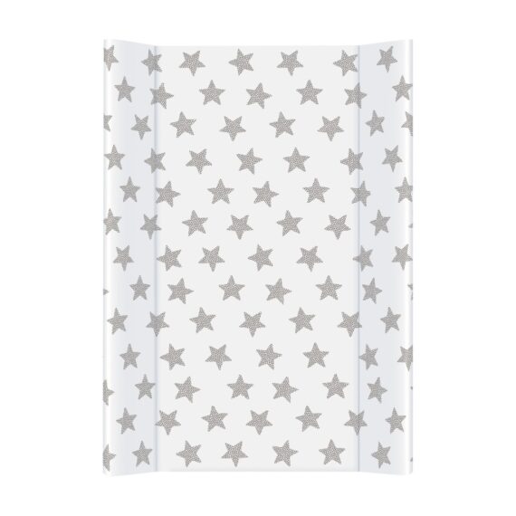 CEBA Podložka prebaľovacia 2-hranná s pevnou doskou (50×70) Comfort Day&Night Hviezdy