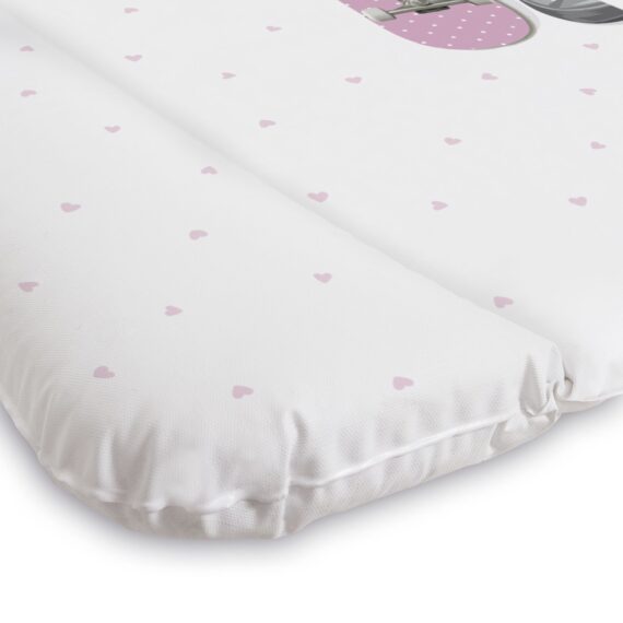 CEBA Podložka prebaľovacia mäkká (50×70) Fluffy Puffy Lea