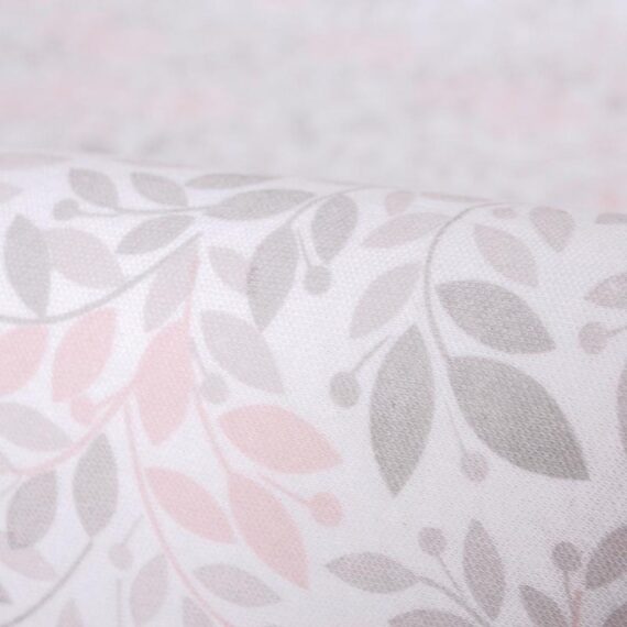 CEBA Poťah na prebaľovaciu podložku 50×70-80 cm 2 ks Candy Pink+Twigs