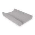 CEBA Poťah na prebaľovaciu podložku 50×70-80 cm 2 ks Light Grey Melange+White