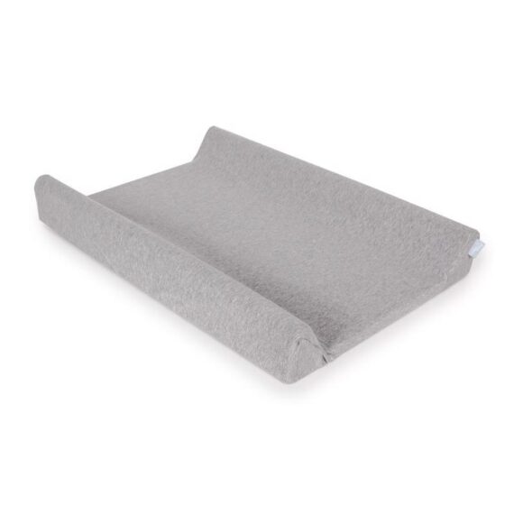CEBA Poťah na prebaľovaciu podložku 50×70-80 cm 2 ks Light Grey Melange+White
