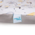 CEBA Poťah na prebaľovaciu podložku mäkkú 2 ks Dark grey, Elephant+Light grey, Elephant
