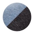 CEBA Plachta do kočíka 73-80×30-37 cm 2 ks Dark Grey+Blue