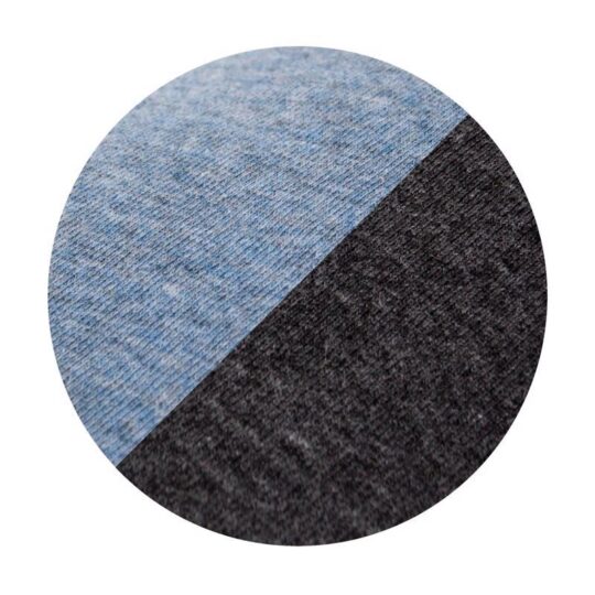 CEBA Plachta do kočíka 73-80×30-37 cm 2 ks Dark Grey+Blue