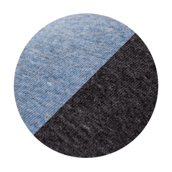 CEBA Plachta do kočíka 73-80×30-37 cm 2 ks Dark Grey+Blue