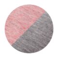 CEBA Plachta do kočíka 73-80×30-37 cm 2 ks Light Grey+Pink