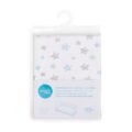 CEBA Plachta Žerzej napínacia s gumou 120x 60 Blue Stars