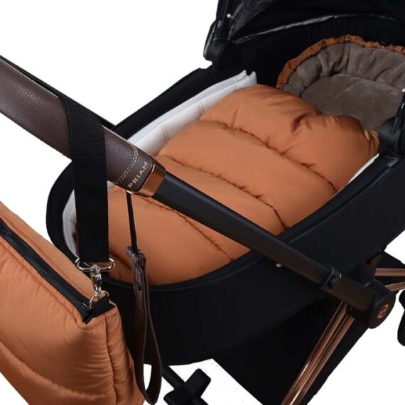 COTTONMOOSE Fusak do kočíku Combi Graphite