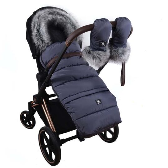 COTTONMOOSE Fusak do kočíku Combi Graphite