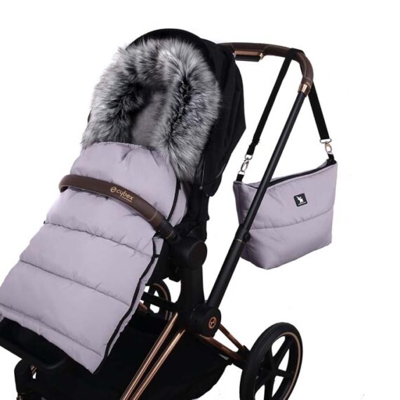 COTTONMOOSE Fusak do kočíku Combi Graphite