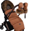 COTTONMOOSE Fusak do kočíka Combi Yukon Amber