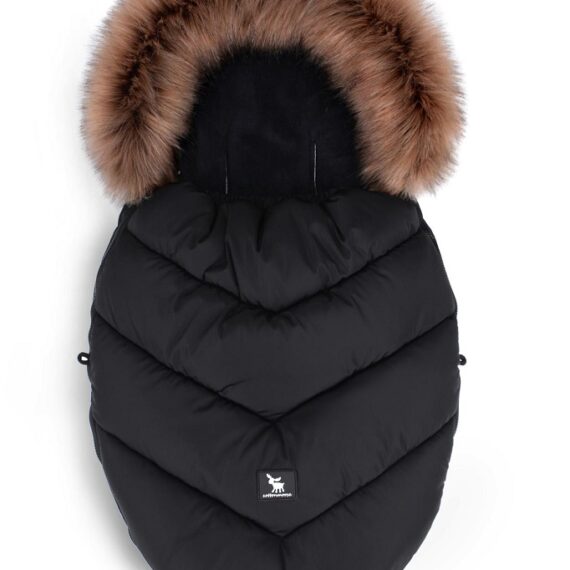 COTTONMOOSE Fusak do kočíku Moose MINI Yukon Black