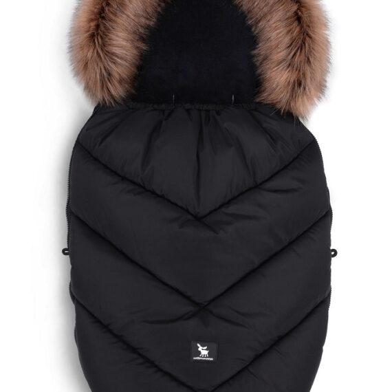 COTTONMOOSE Fusak do kočíku Moose Yukon Black