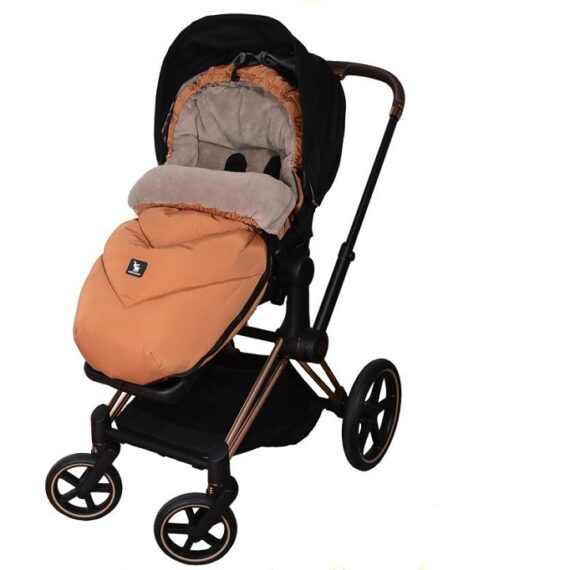 COTTONMOOSE Fusak do kočíku Moose Yukon Black