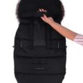 COTTONMOOSE Fusak do kočíku Moose Yukon Black