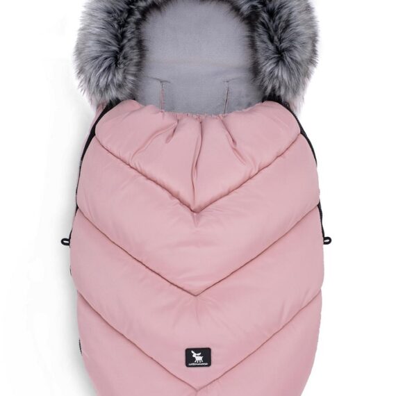 COTTONMOOSE Fusak do kočíka Moose Yukon Pink