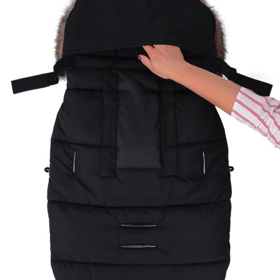 COTTONMOOSE Fusak do kočíka Moose Yukon Pink