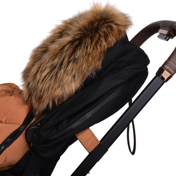 COTTONMOOSE Fusak do kočíka Moose Yukon White