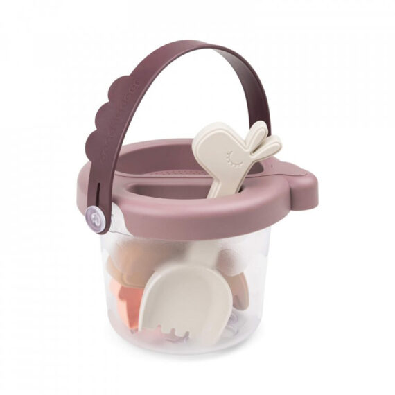 DONE BY DEER Set hrací na piesok Deer friends 5ks – ružový