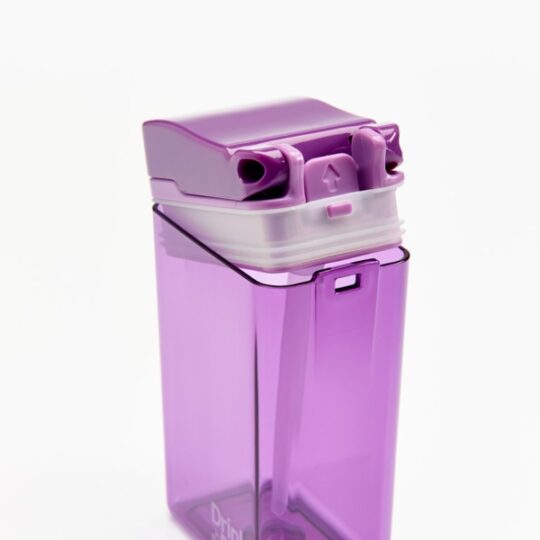 DRINK IN THE BOX Krabička nápojová 235 ml, purpurová