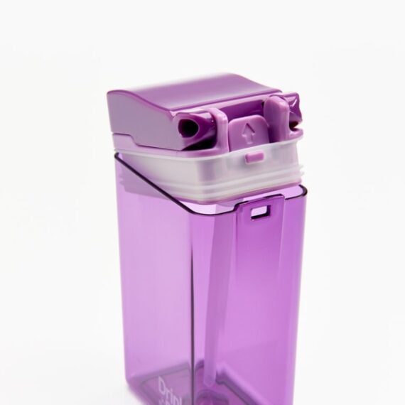 DRINK IN THE BOX Krabička nápojová 235 ml, purpurová