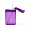 DRINK IN THE BOX Krabička nápojová 235 ml, purpurová