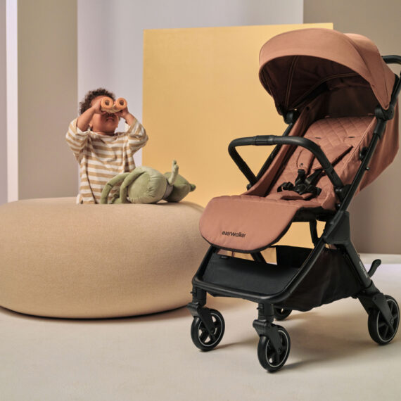 EASYWALKER Kočík športový Jackey Pecan Brown