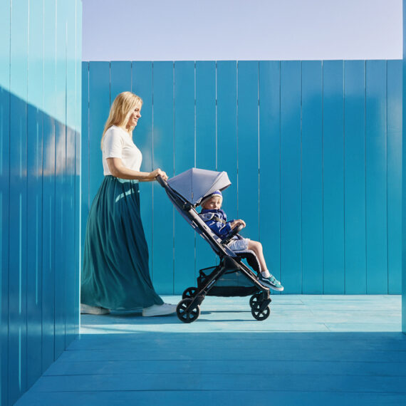 EASYWALKER Kočík športový Jackey Teal Green