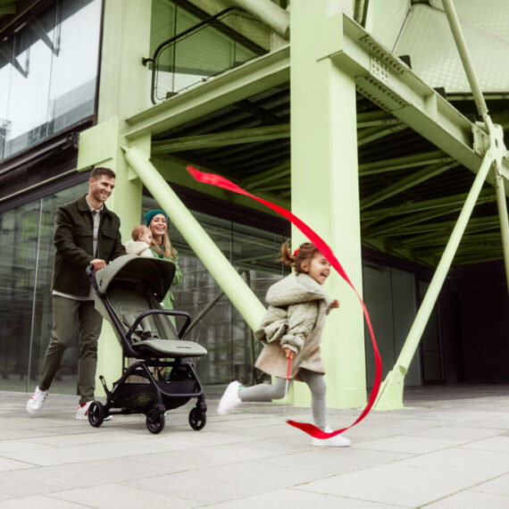 EASYWALKER Kočík športový Miley2 Sage Green