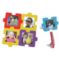 EDUSHAPE Fotorámček farebný Puzzle sada penová 6 ks 36m+