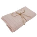 EKO Plienka mušelínová 2ks Powder Pink 80×80 cm