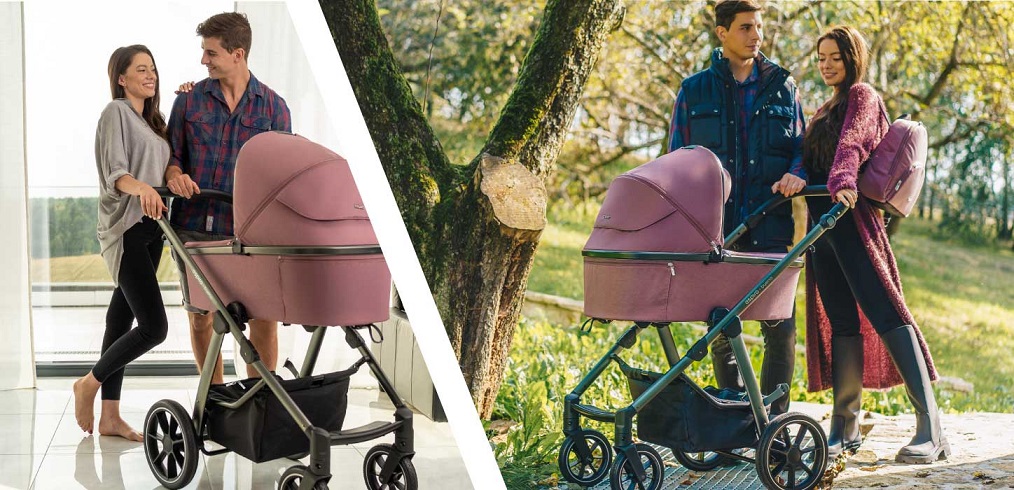 ESPIRO Kočík kombinovaný Bueno 308 Heather pink