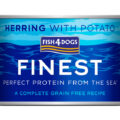 FISH4DOGS Konzerva pre psov Finest sleď so zemiakmi 185g