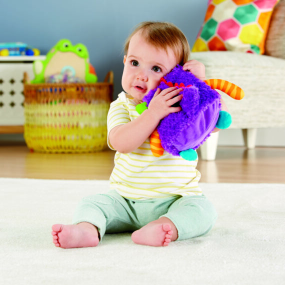 FISHER-PRICE Plyšová veselá príšerka