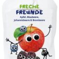 FRECHE FREUNDE BIO Kapsička ovocná Jablko, čučoriedka, čierna rýbezľa a černica 100 g, 12m+