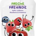 FRECHE FREUNDE BIO Kapsička ovocná Jablko, jahoda, čučoriedka a malina 100 g, 12m+