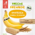 FRECHE FREUNDE BIO Sušienky Špalda a banán 100 g, 8m