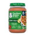 GERBER Organic 100% rastlinný príkrm ratatouille s makarónmi 190 g​