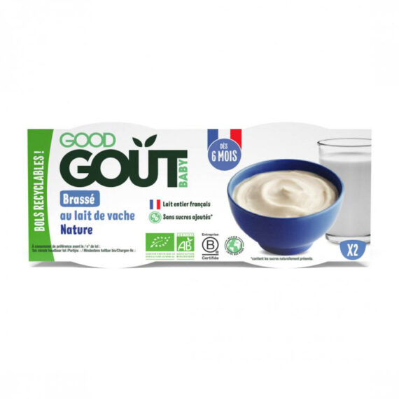 GOOD GOUT BIO Dezert mliečny (2×100 g), 6m+